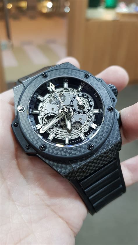 hublot chrono carbon|Hublot big bang unico carbon.